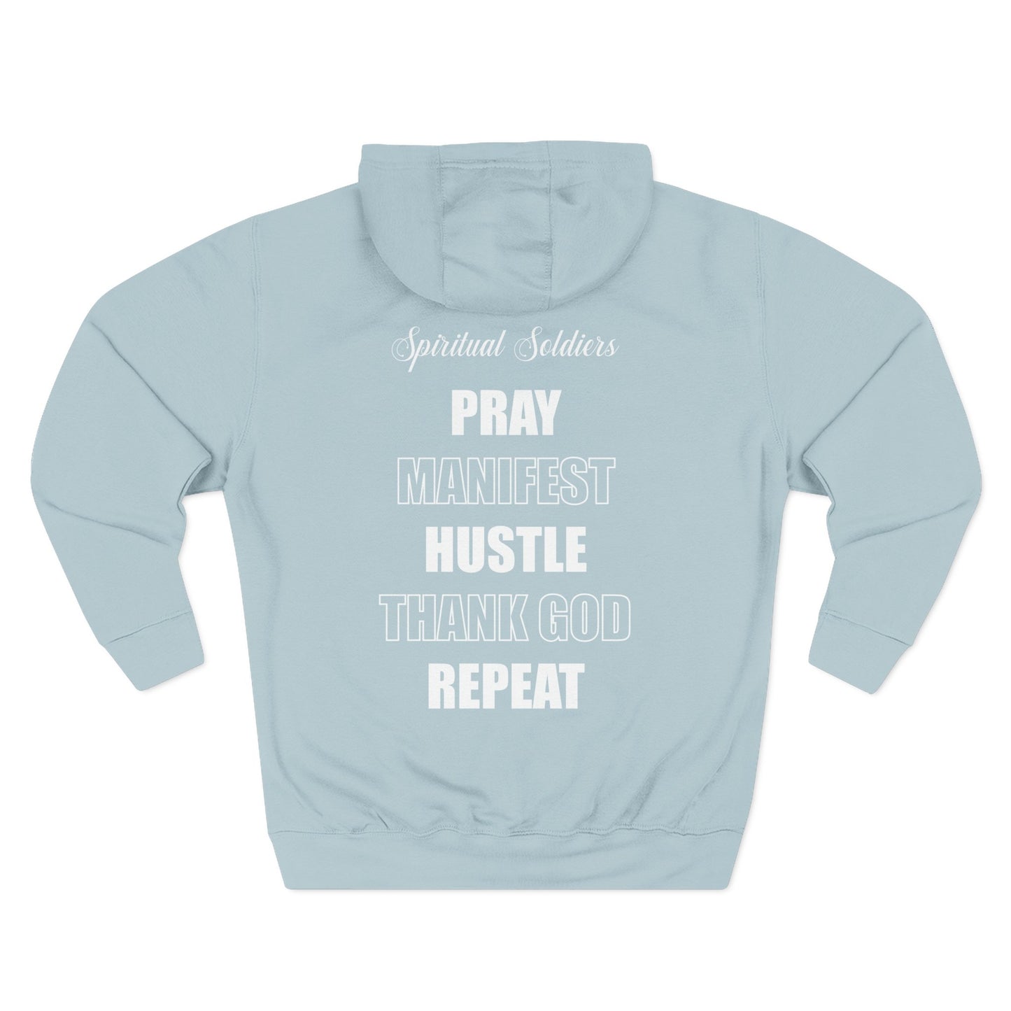 God Loves You Homie Fleece Hoodie, Motivational Sweatshirt, Spiritual Gift, Streetwear, Cozy Loungewear, Faith-Inspired Apparel