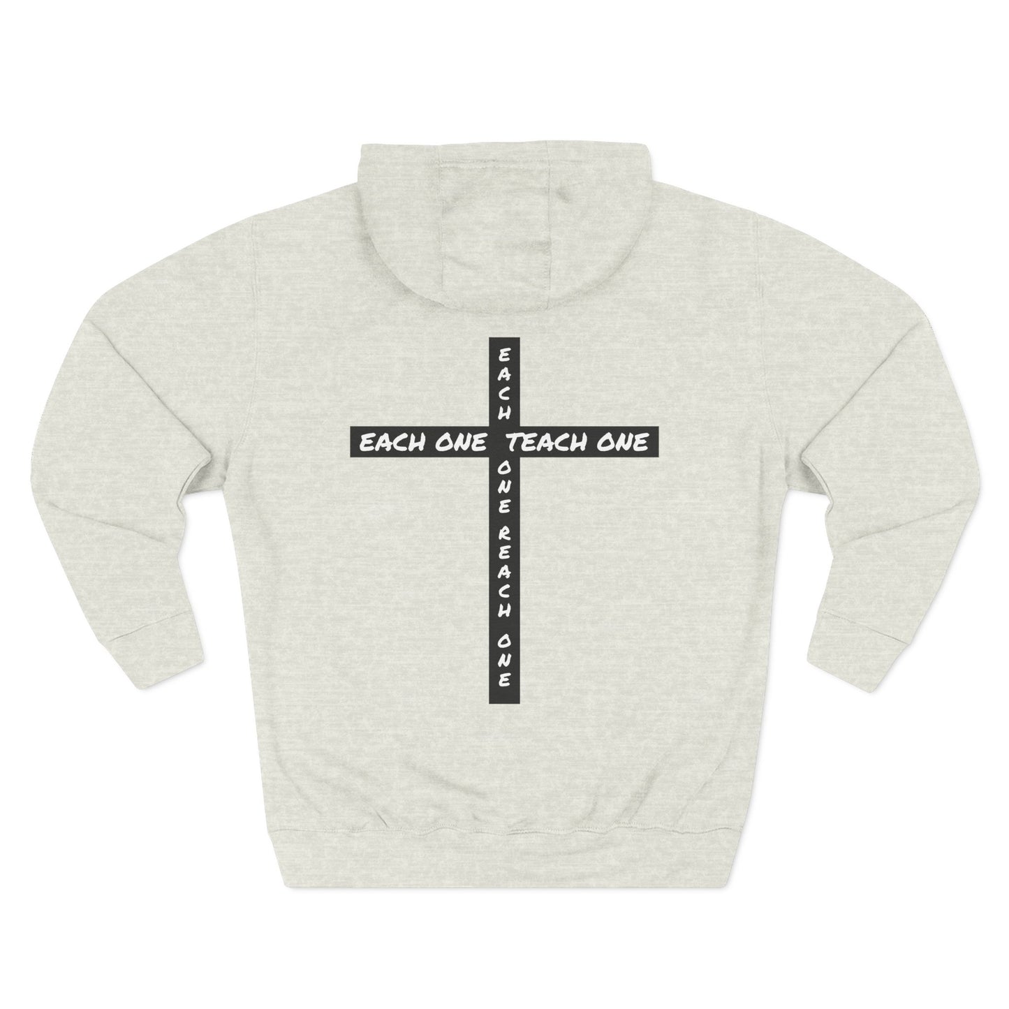 God Loves You Homie Fleece Hoodie, Motivational Sweatshirt, Spiritual Gift, Streetwear, Cozy Loungewear, Faith-Inspired Apparel