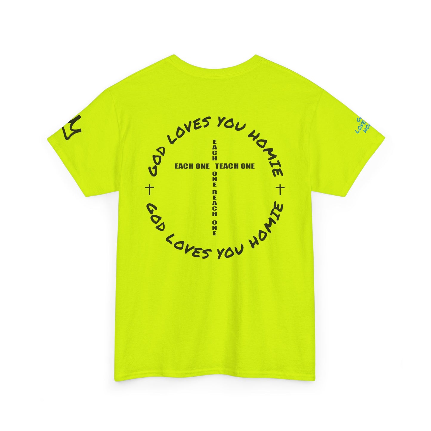 Pray Manifest Hustle Thank God Repeat Unisex Tee