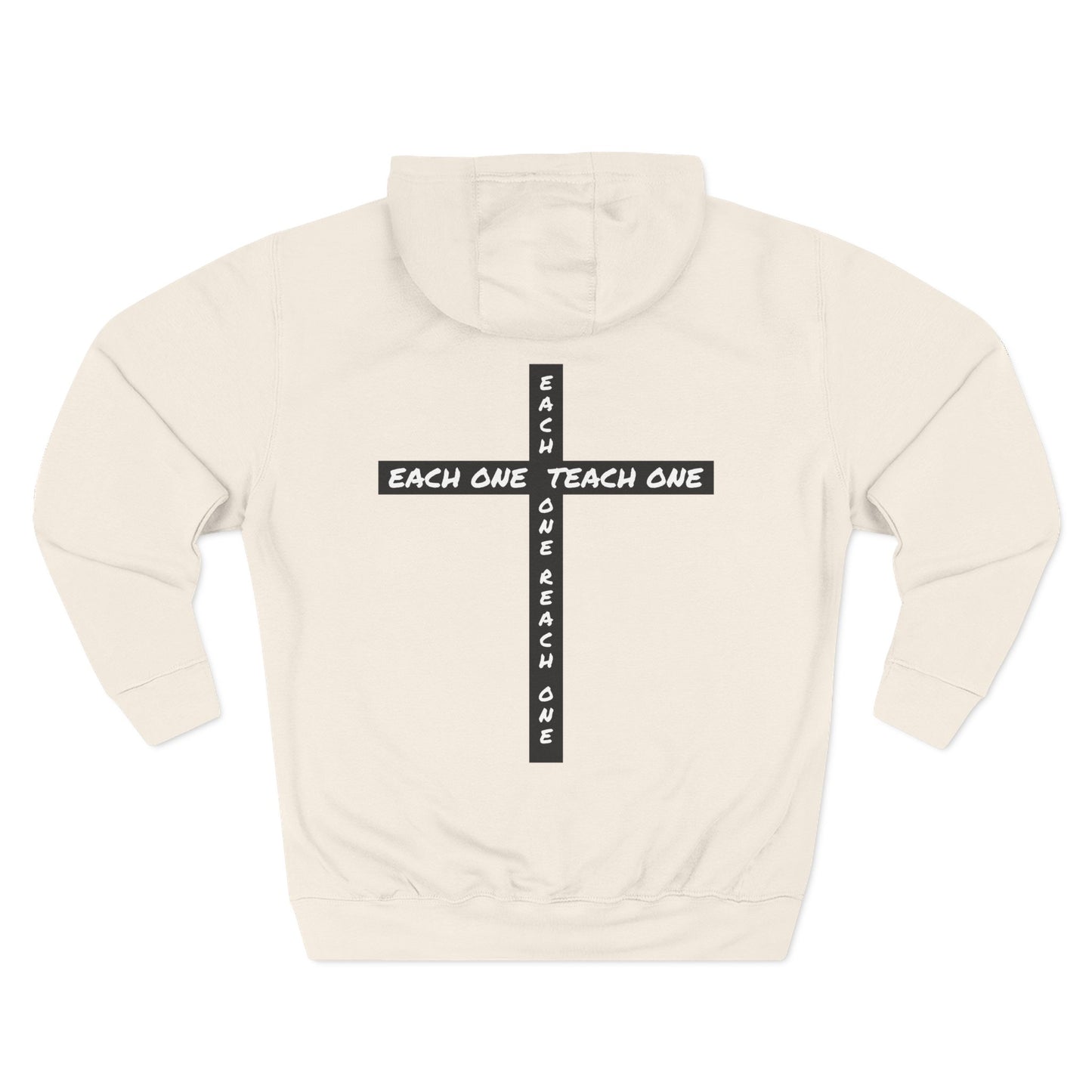 God Loves You Homie Fleece Hoodie, Motivational Sweatshirt, Spiritual Gift, Streetwear, Cozy Loungewear, Faith-Inspired Apparel