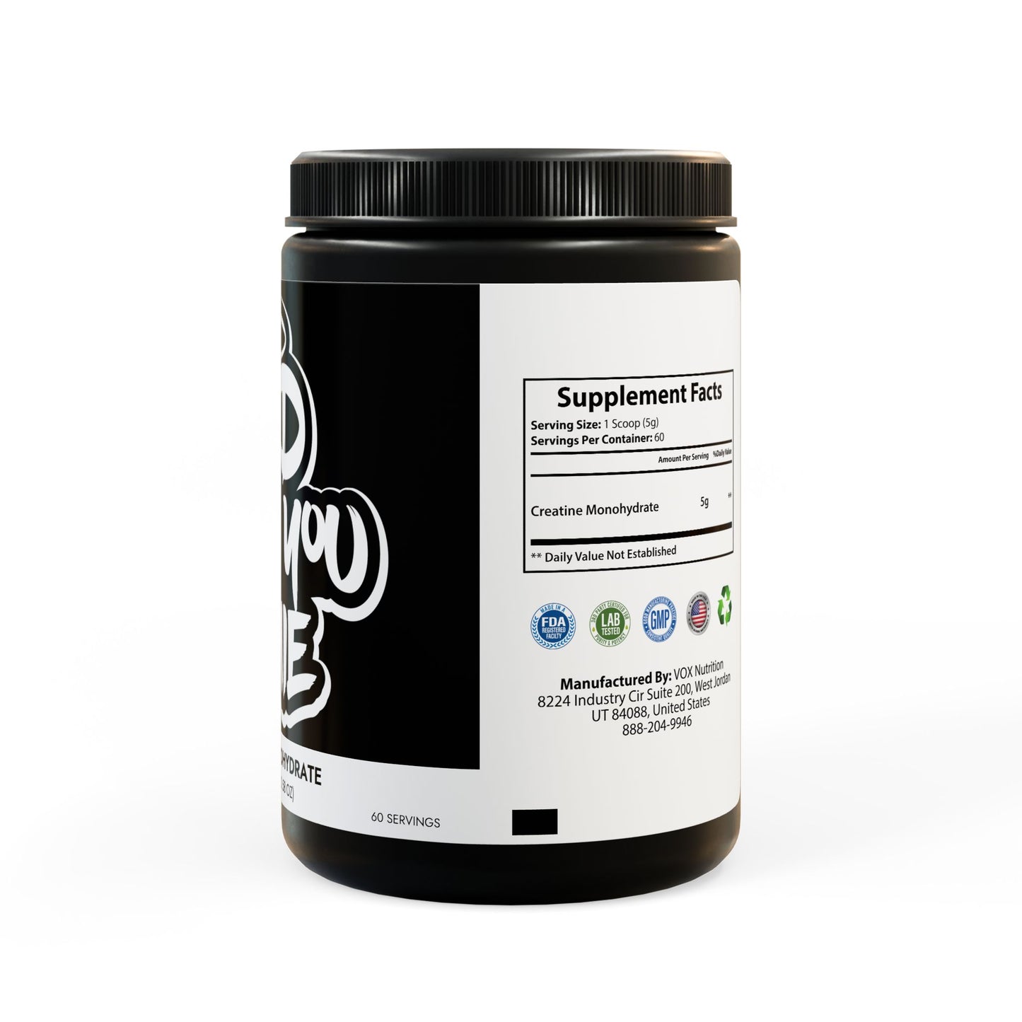 Creatine Monohydrate Supplement (300g, 10.58oz)