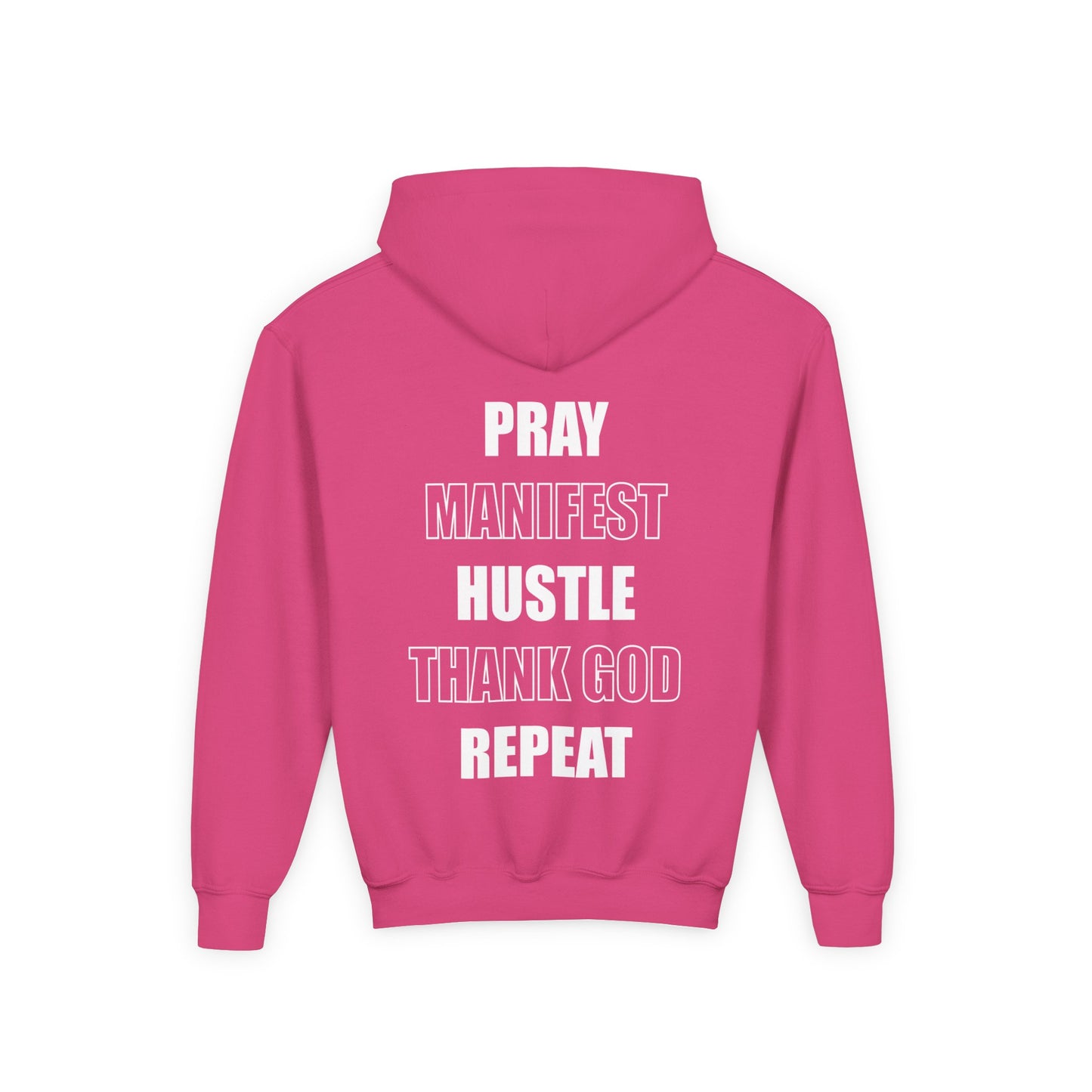 Youth Hoodie: 'God Loves You Homie' Inspirational Sweatshirt, Motivational Gift for Teens, Cozy Casual Wear, Perfect for Any Occasion